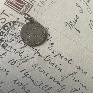 Victorian Auntie Bessie Love Token Charm