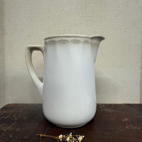 Vintage Stained & Crazed Edge Jug