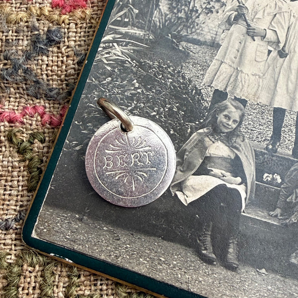 Victorian Bert Love Token Charm