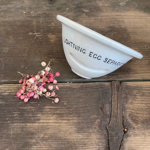 Antique Lightening Egg Separator