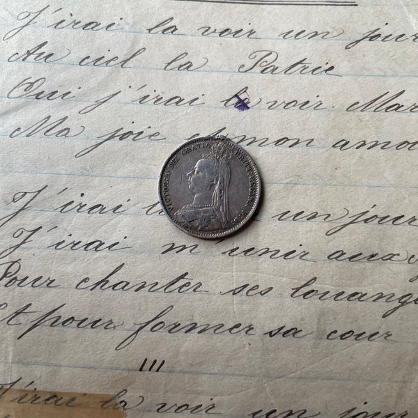 Victorian EM Love Token
