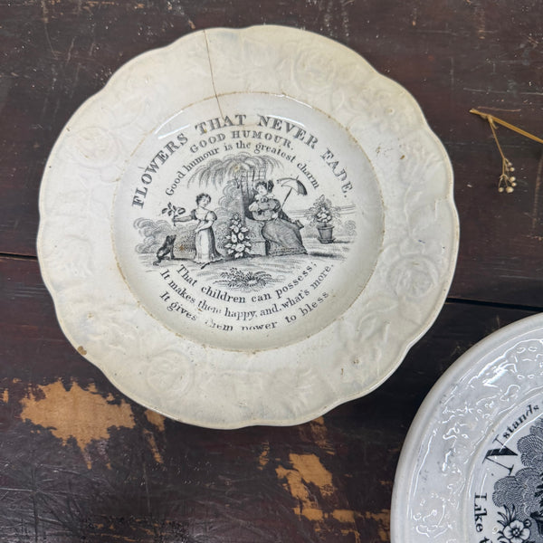 Victorian 1880s Transfer Plates