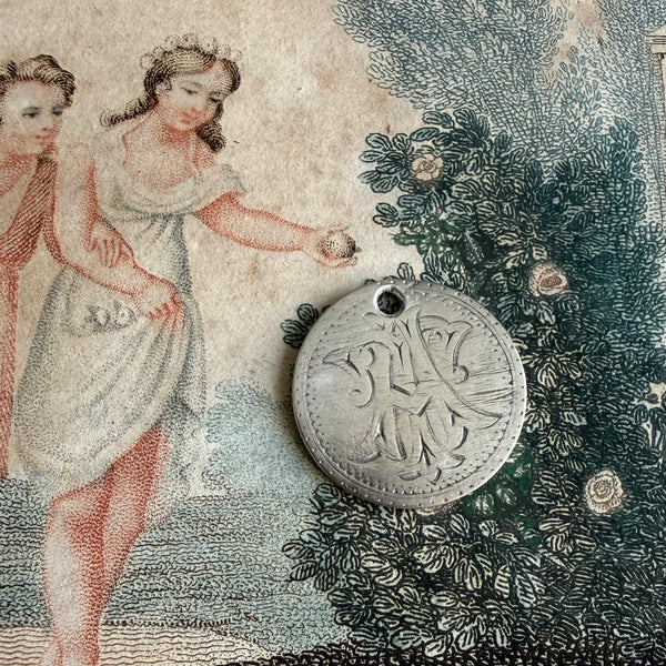 Victorian AT/TA Love Token Charm