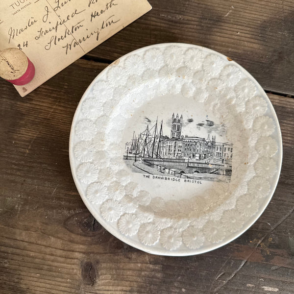 Antique Bristol Transfer Plate