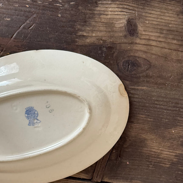 Beautiful Antique French Plate