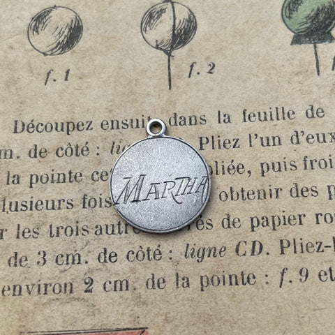 Victorian Martha Love Token Charm