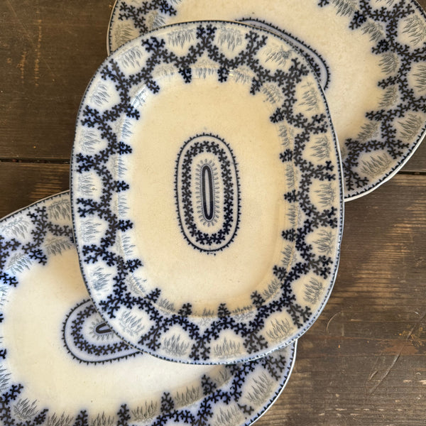 RESERVED. Antique Transferware Plate