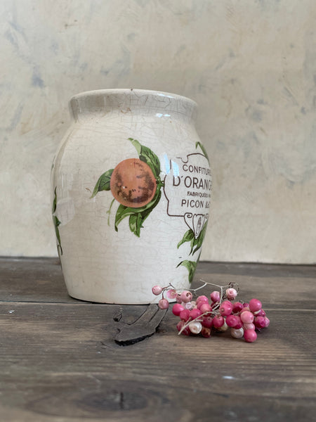 Antique French Confiture D'oranges