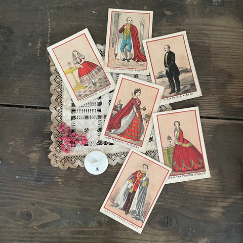 Antique Victorian Royal Family Cards
