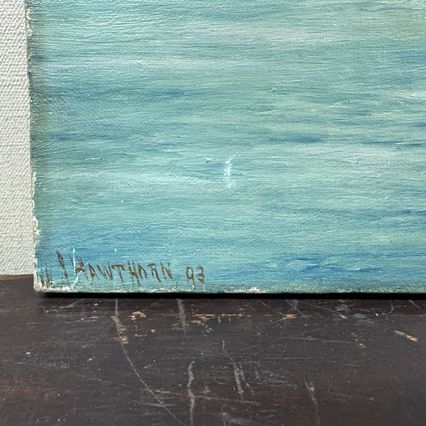 Antique Sea 1893 Painting on Canvas