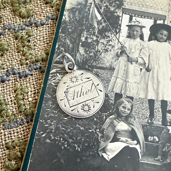 Victorian Athel Love Token Charm