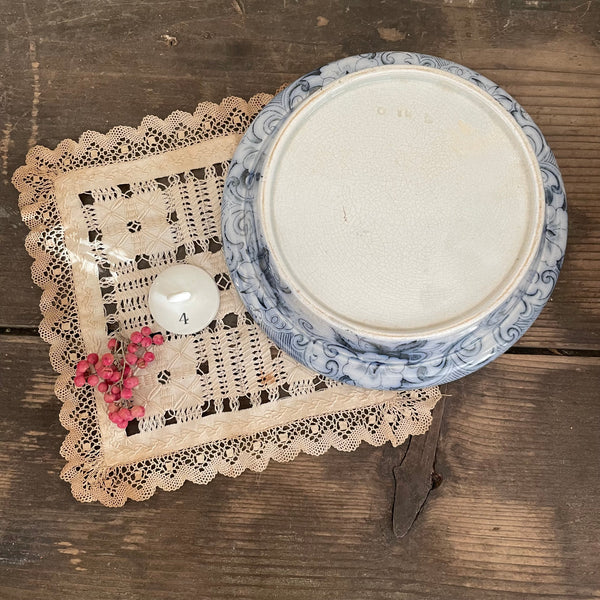 Vintage Transfer Ceramic Dish