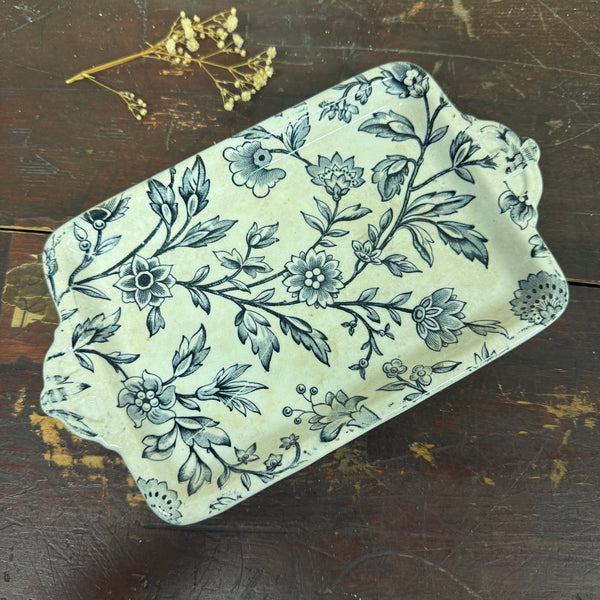 Victorian Transfer Rectangle Dish