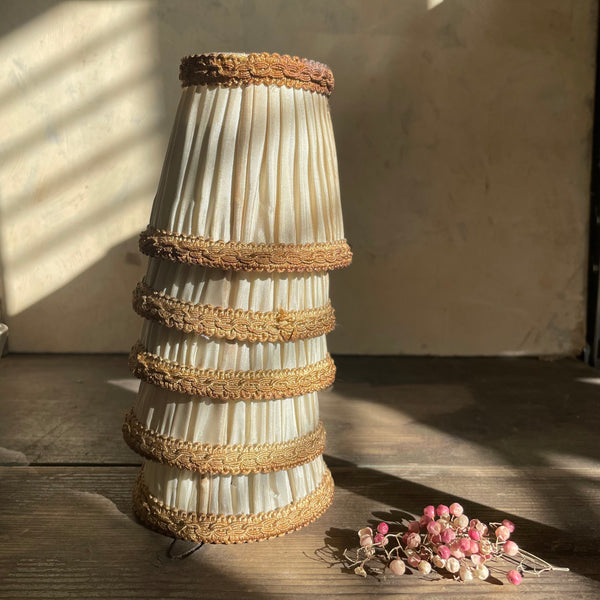 Five Antique French Light Shades