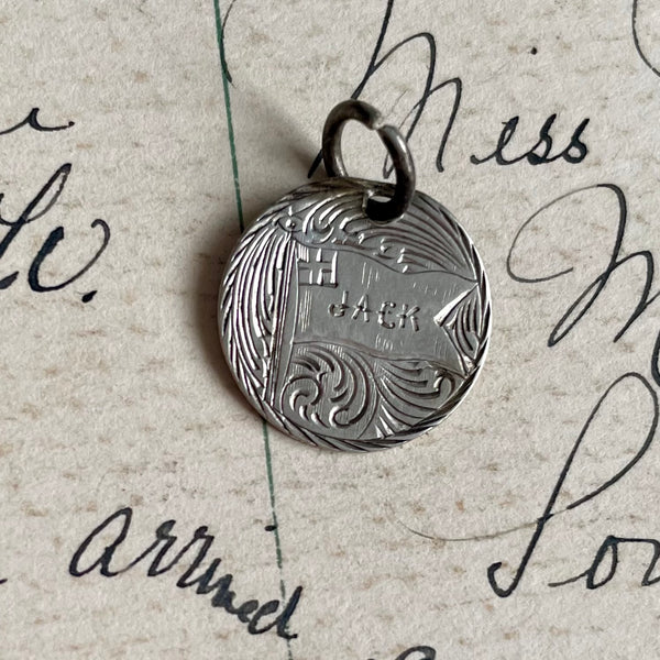 Victorian Jack Love Token Charm
