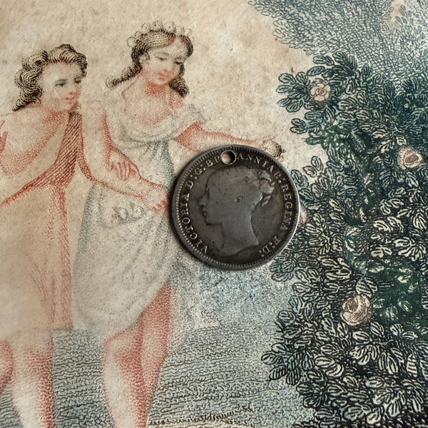 Victorian Jonathan Love Token Charm