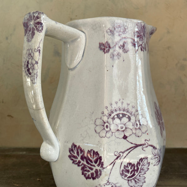 Antique Purple Transfer Jug