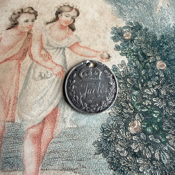 Victorian Jack Love Token Charm