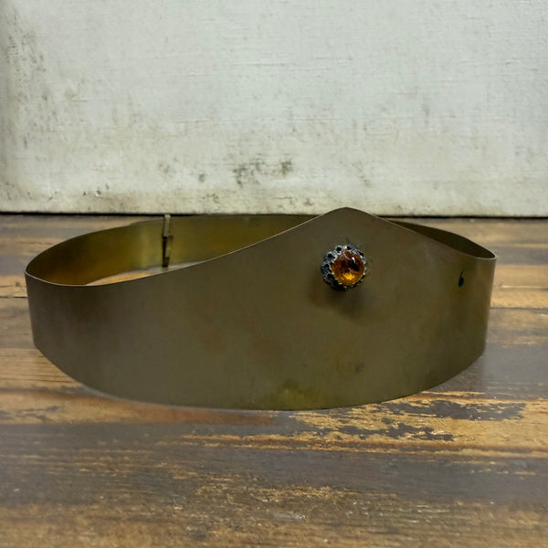 Antique Metal Brass Crown