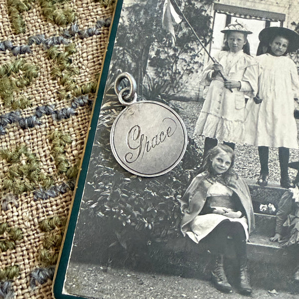 Victorian Grace Love Token Charm