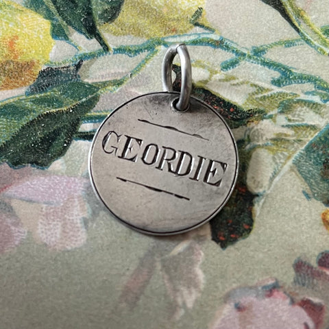 Victorian Geordie Love Token Charm