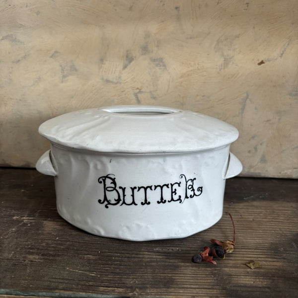 Antique Victorian Butter Dish