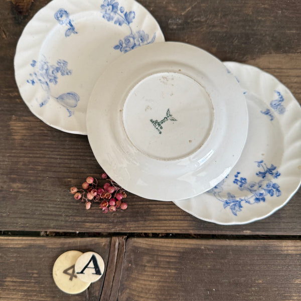 Victorian Transferware Child Plates