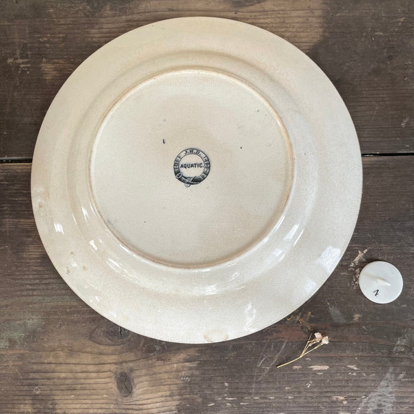 Vintage French Plate