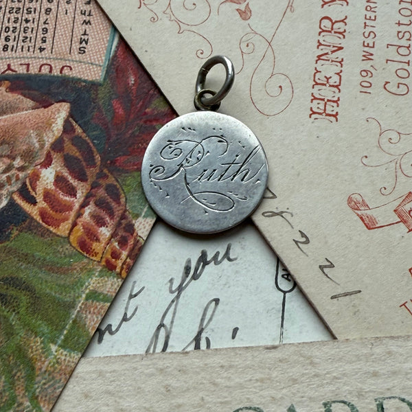 Victorian Ruth Love Token Charm