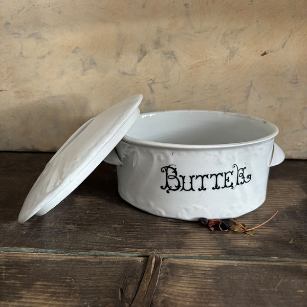 Antique Victorian Butter Dish