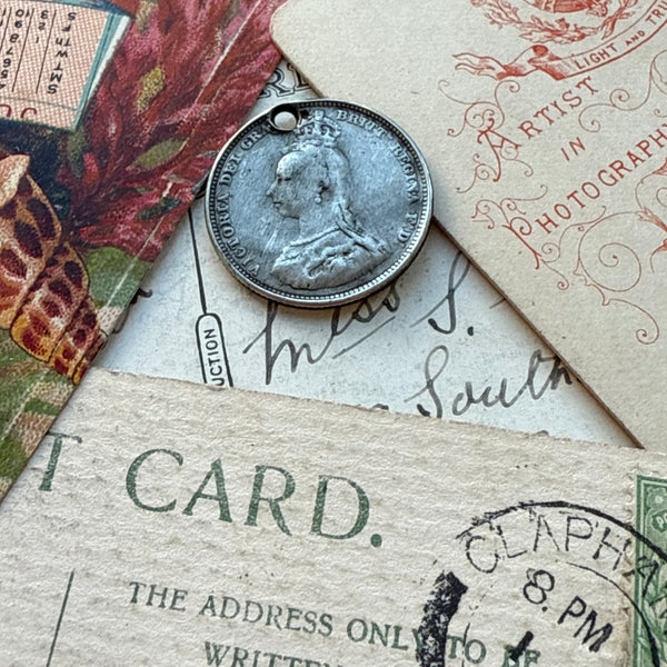 Victorian Lizzie Love Token Charm