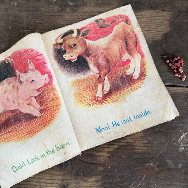 Vintage Fabric Book