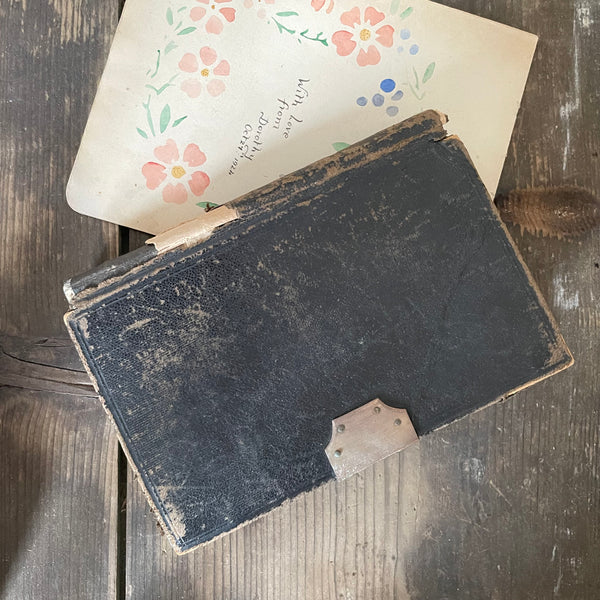 Antique Locked Notebook