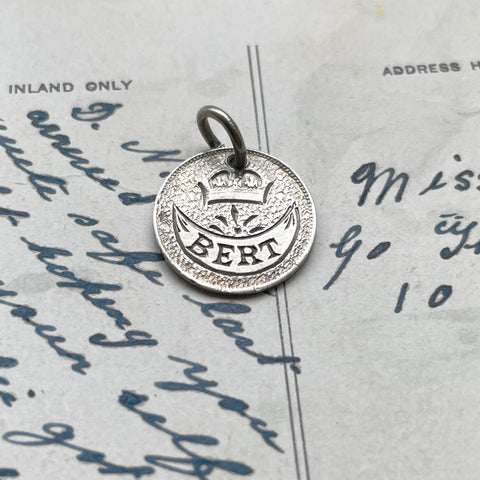 Victorian Bert Love Token Charm