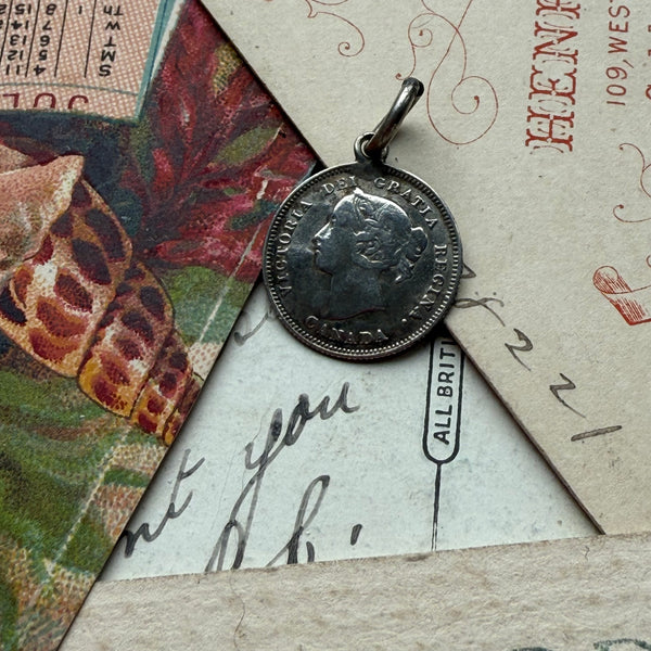 Victorian Edna Love Token Charm