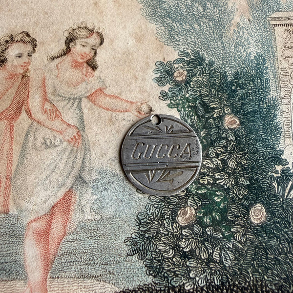 Victorian Gucca Love Token Charm
