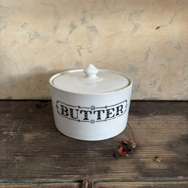 Antique Victorian Butter Dish
