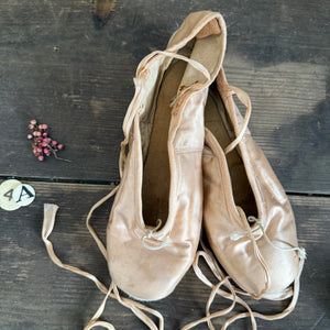 Vintage Pink Ballet Shoes