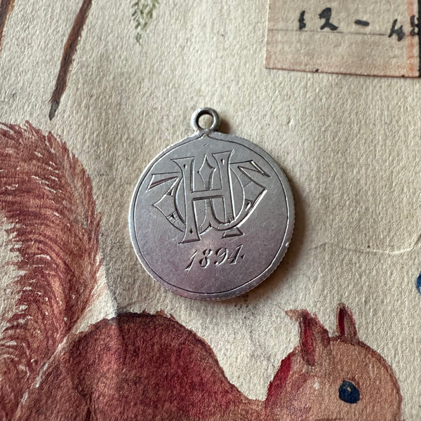 Victorian WH/HW Love Token Charm