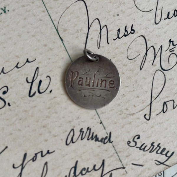 Victorian Pauline Love Token Charm