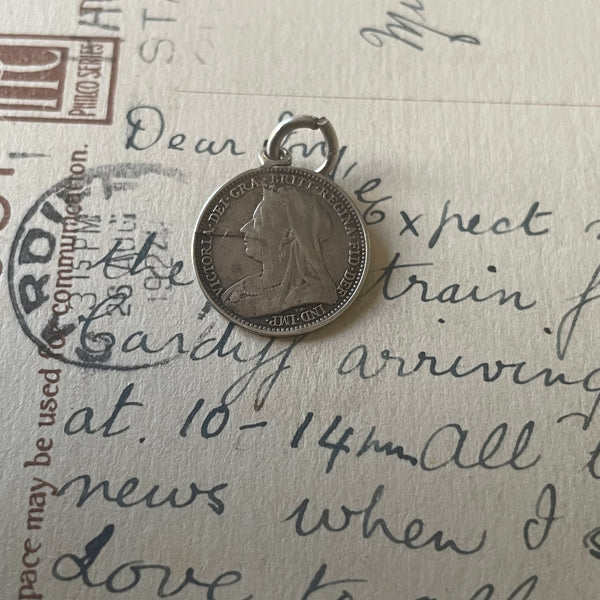 Victorian Katie Love Token Charm