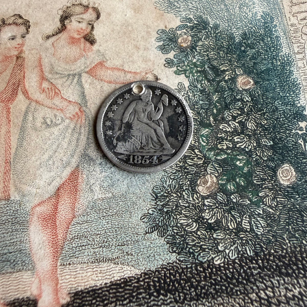 Victorian Ellen inside a Star Love Token Charm