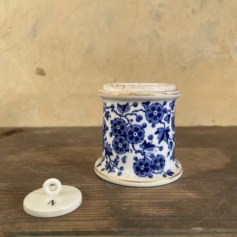 Antique Floral Pot