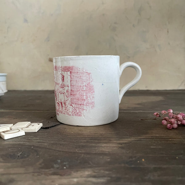 Antique 'Washing Day' Mug