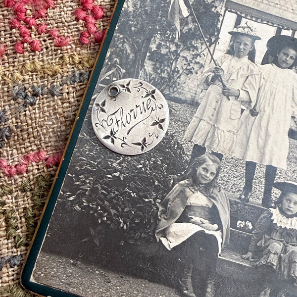 Victorian Florrie Love Token Charm