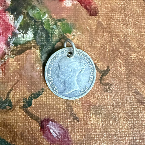 Victorian OM/MO Love Token Charm
