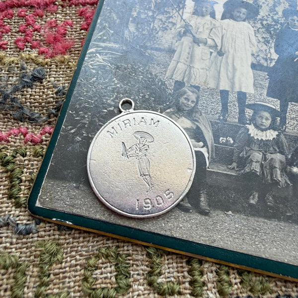 Victorian Miriam 1905 Love Token Charm