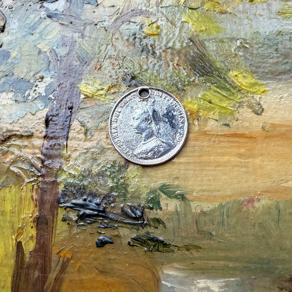 Victorian Nell Love Token Charm