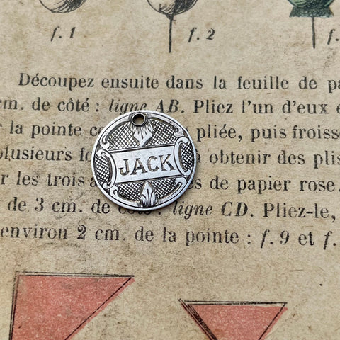 Victorian Jack Love Token Charm