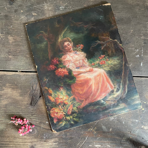 Vintage French Painting